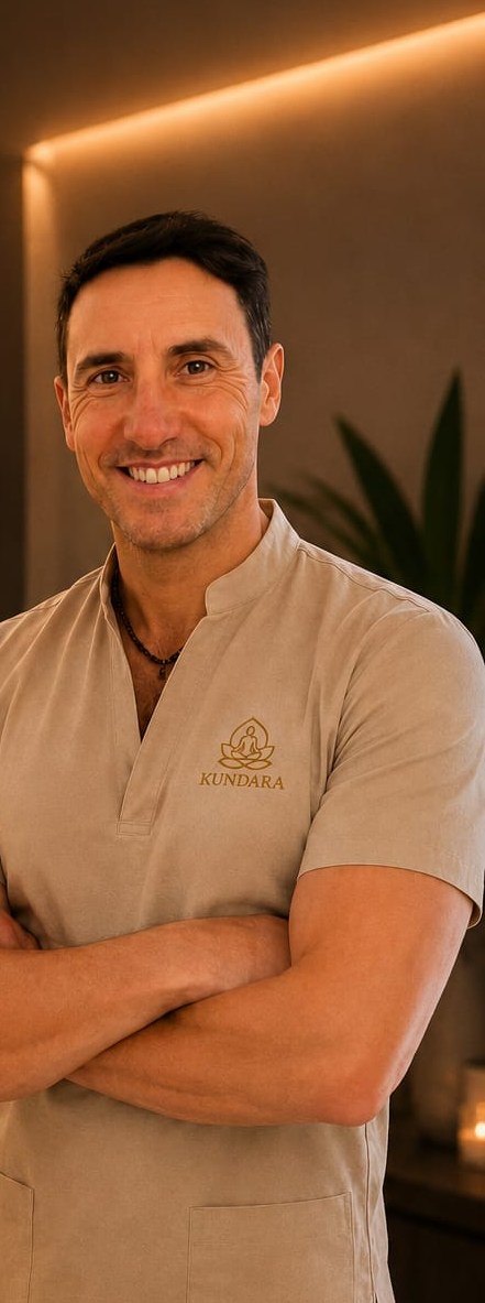 José Antonio Sánchez, terapeuta y masajista de Kundara